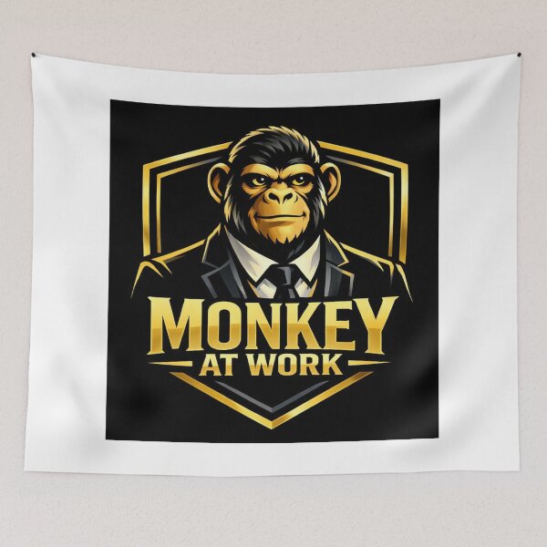 Item preview, Business Monkey - Ambitious Symbol designed and sold by AnimeShin.