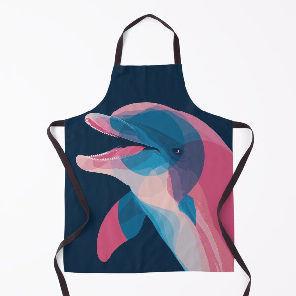 Item preview, MODERN DOLPHIN – Modern Home Art Print designed and sold by MarkedArtPrints.