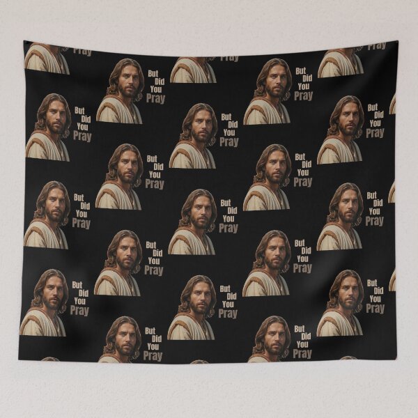 Item preview, But Did You Pray – Inspirational Christian Jesus Faith designed and sold by Cutie Galore.