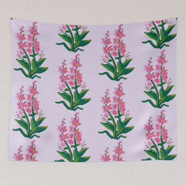 Item preview, Warm Safflina Flower Painting  designed and sold by AnubisAltarArt.