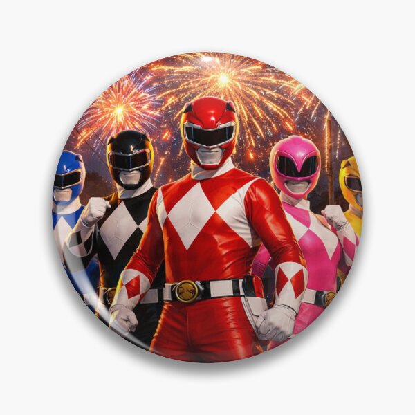 Item preview, 4th Of July Power Rangers designed and sold by Resilient Roots Customs Oakland.
