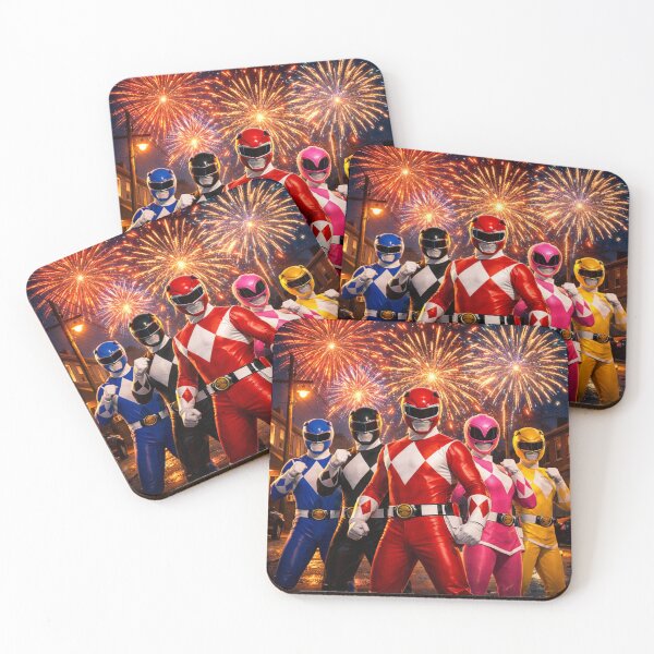 Item preview, 4th Of July Power Rangers designed and sold by Resilient Roots Customs Oakland.
