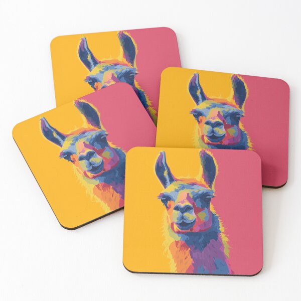 Item preview, MODERN LLAMA – Modern Home Art Print designed and sold by MarkedArtPrints.