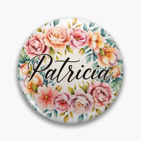 Item preview, Patricia Floral Name Watercolor Boho Personalized Design designed and sold by ArcticFoxStudio.
