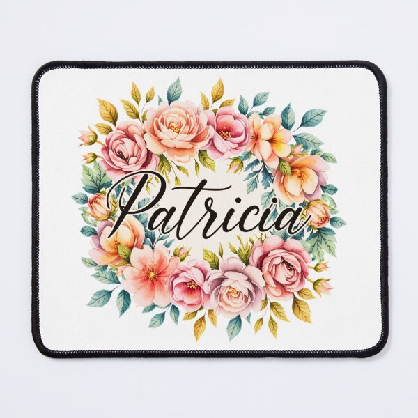 Item preview, Patricia Floral Name Watercolor Boho Personalized Design designed and sold by ArcticFoxStudio.