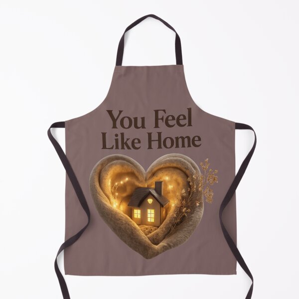 Item preview, You Feel Like Home, Cozy Romantic Love Design, Warm Relationship Artwork designed and sold by JagrDesigns.