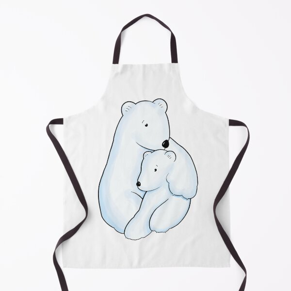 Item preview, Polar Bear mom and Cub, polar bear  designed and sold by nicolejacobsart.
