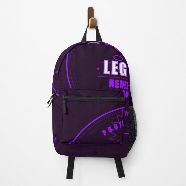 Item preview, Leg Day Never Heard Of Her Funny Gym Humor Badge Purple designed and sold by Mega-Shopping.