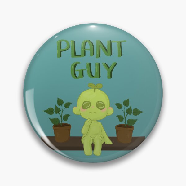 Item preview, Plant Guy | Cute Green nature Character | Plant Lover designed and sold by AuntieHanHan.