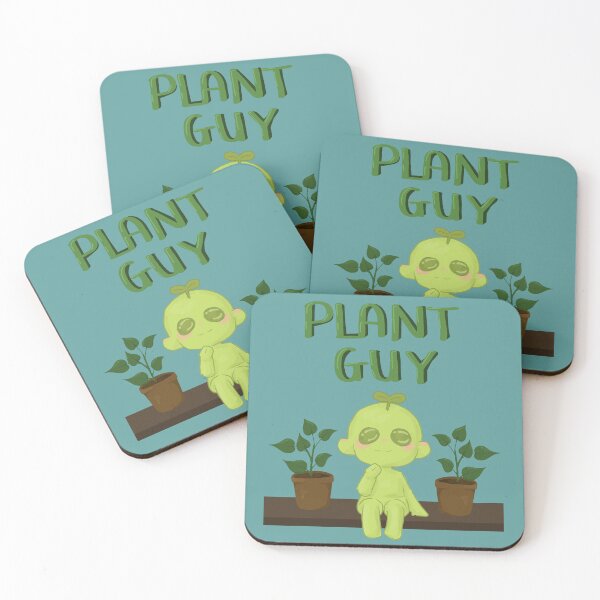 Item preview, Plant Guy | Cute Green nature Character | Plant Lover designed and sold by AuntieHanHan.