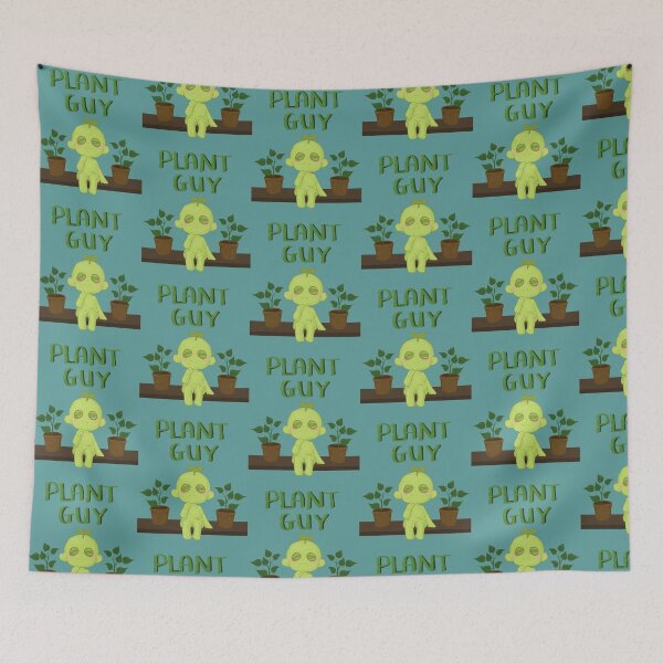 Item preview, Plant Guy | Cute Green nature Character | Plant Lover designed and sold by AuntieHanHan.