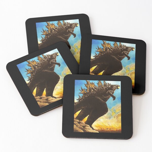 Item preview, Sunset Godzilla designed and sold by ArtistsAtticWI.