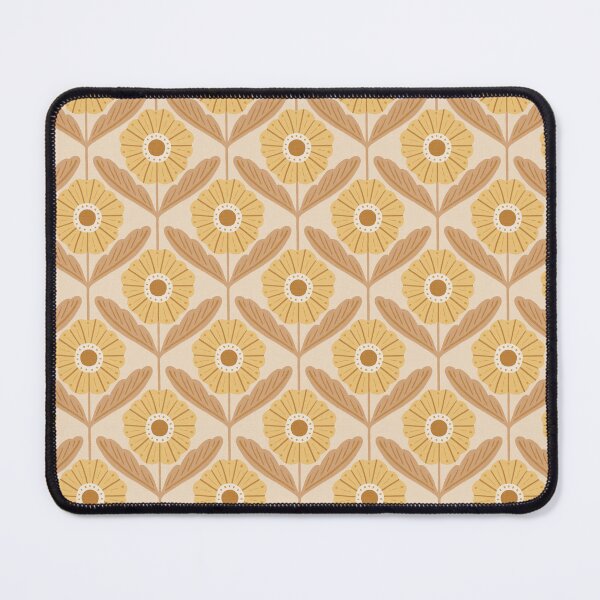 Item preview, Retro prairie floral | Golden wheat cottagecore designed and sold by Illustrated by Nat.