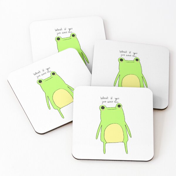Item preview, What if you just didn’t tho doodle frog designed and sold by hellohappy.