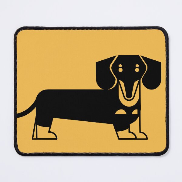 Item preview, Dachshund dog one color logo designed and sold by Konopikyu.