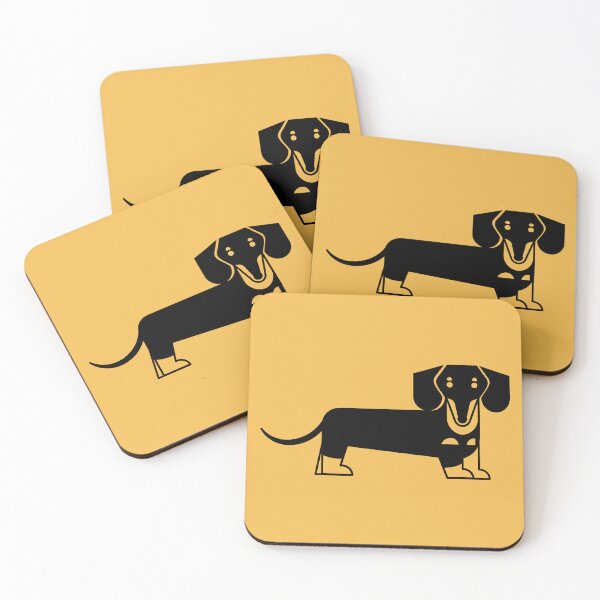 Item preview, Dachshund dog one color logo designed and sold by Konopikyu.