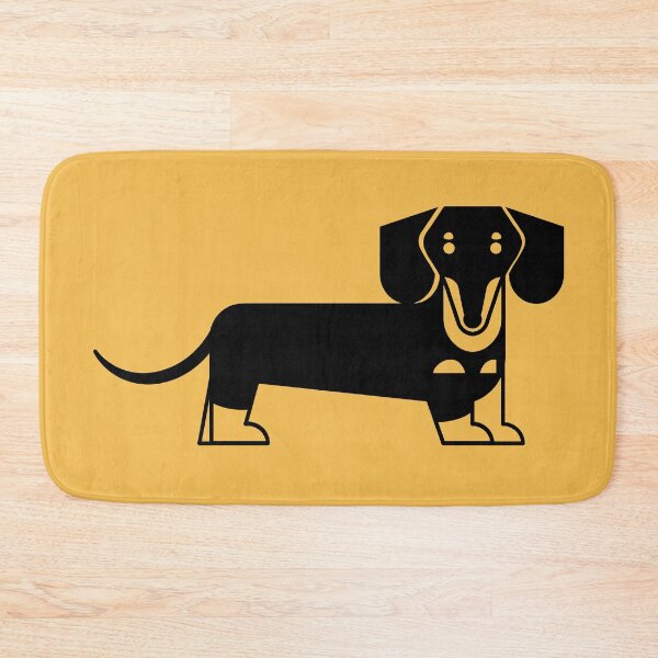 Item preview, Dachshund dog one color logo designed and sold by Konopikyu.
