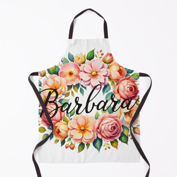 Item preview, Barbara Floral Name Watercolor Boho Personalized Design designed and sold by ArcticFoxStudio.
