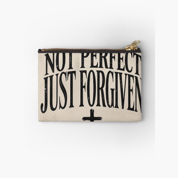 Item preview, Not Perfect; Just Forgiven designed and sold by Vibe & Verse Studio.