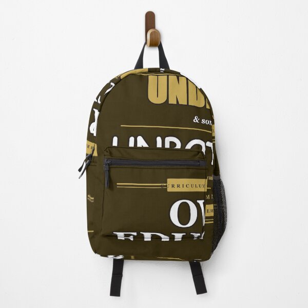 Item preview, Overeducated Underpaid Unbothered Dark Academia Quote designed and sold by Mega-Shopping.