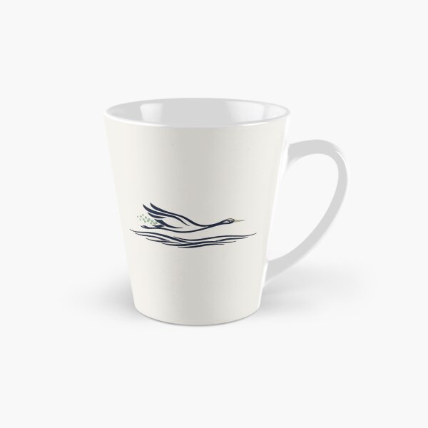 Item preview, Minimalist Flying Bird Line Art - Modern Tech Wave Edition designed and sold by Inkfino.