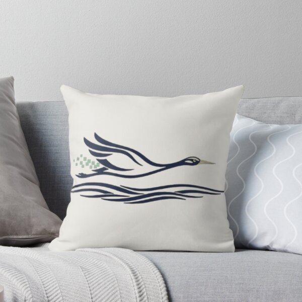 Item preview, Minimalist Flying Bird Line Art - Modern Tech Wave Edition designed and sold by Inkfino.