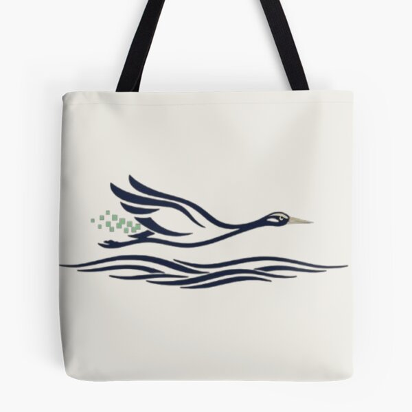 Item preview, Minimalist Flying Bird Line Art - Modern Tech Wave Edition designed and sold by Inkfino.
