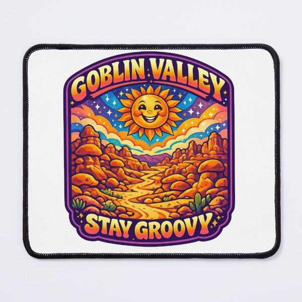 Item preview, Goblin Valley Stay Groovy Desert Crew designed and sold by Dresut.