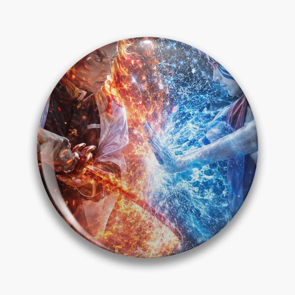 Item preview, Akaza contra Rengoku designed and sold by Sai Asapu Art .
