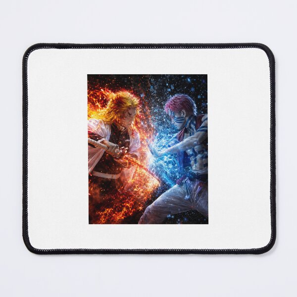 Item preview, Akaza vs. Rengoku designed and sold by Sai Asapu Art .