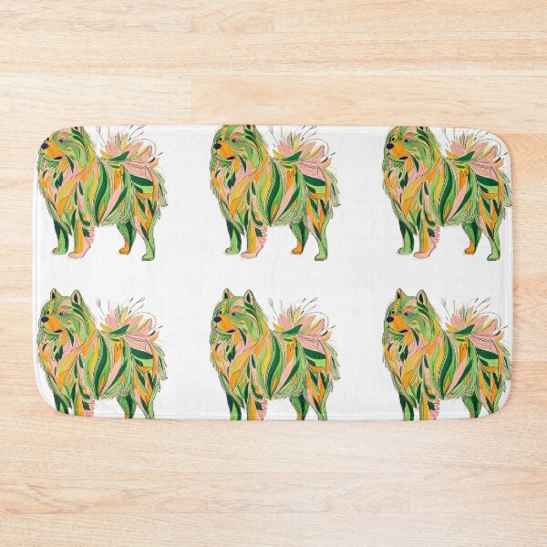 Item preview, Colorful Chow chow puppy dog designed and sold by MendaciousMina.