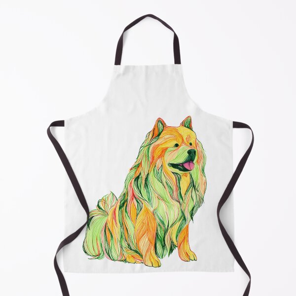 Item preview, Colorful Chow chow puppy dog designed and sold by MendaciousMina.