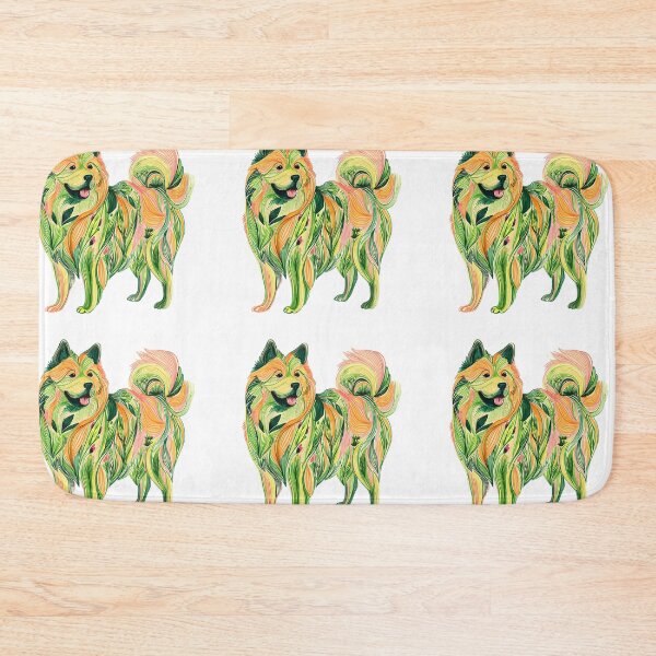 Item preview, Colorful Chow chow puppy dog designed and sold by MendaciousMina.