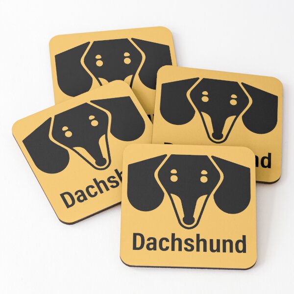 Item preview, Dachshund dog face one color logo designed and sold by Konopikyu.