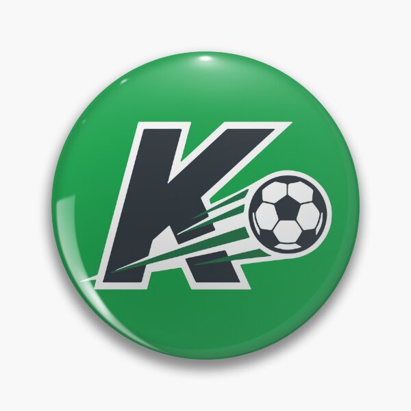 Item preview, Kickoff Strike Football Monogram K designed and sold by xmoudx.