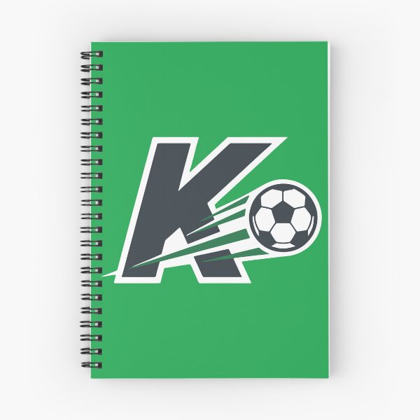 Item preview, Kickoff Strike Football Monogram K designed and sold by xmoudx.