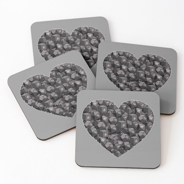 Item preview, Dice Heart - Black designed and sold by -Solarly-.