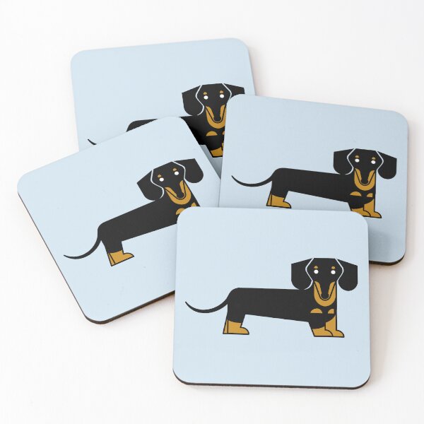 Item preview, Dachshund dog body color logo designed and sold by Konopikyu.
