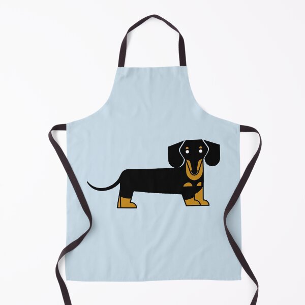 Item preview, Dachshund dog body color logo designed and sold by Konopikyu.
