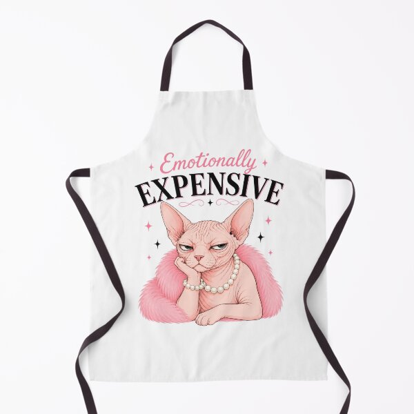Item preview, Emotionally Expensive Sphynx Cat designed and sold by INVITOARTE.