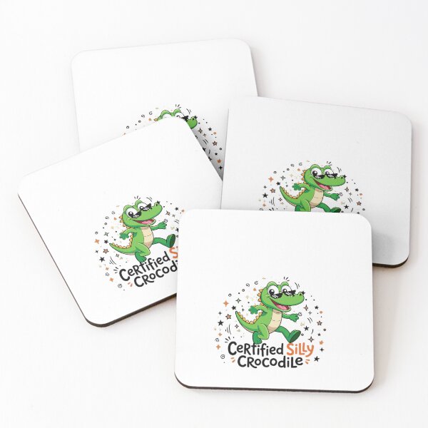 Item preview, Certified Silly Crocodile Thug Life Sunglasses Meme Sticker designed and sold by Sarah'sCreativeLab.