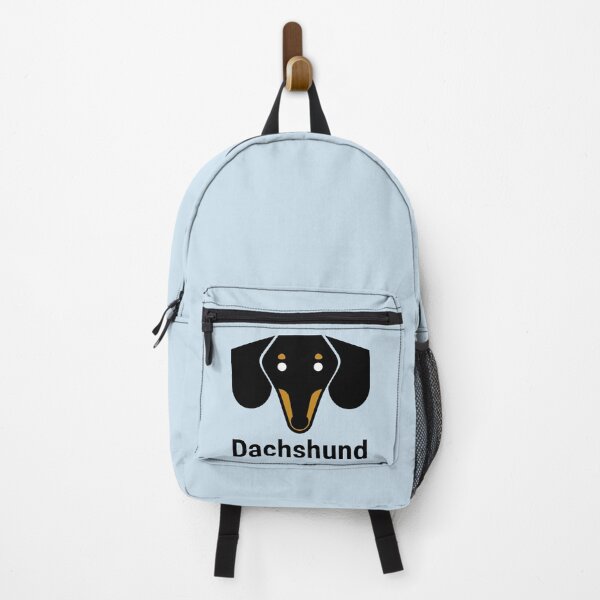 Item preview, Dachshund dog face color logo designed and sold by Konopikyu.