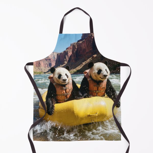 Item preview, Panda Bears Raft on Colorado River designed and sold by Tridentulus.