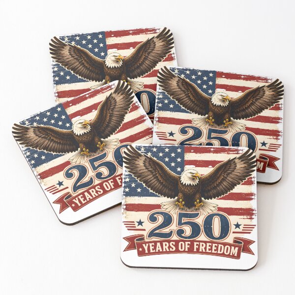 Item preview, america 250, independence day 2026, 4th of july 2026, patriotic eagle, we the people designed and sold by TrueArtVibes.