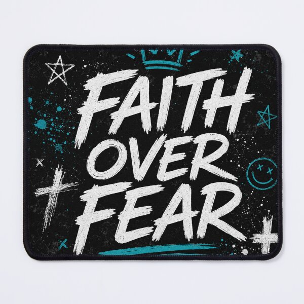 Item preview, Faith Over Fear designed and sold by Vibe & Verse Studio.