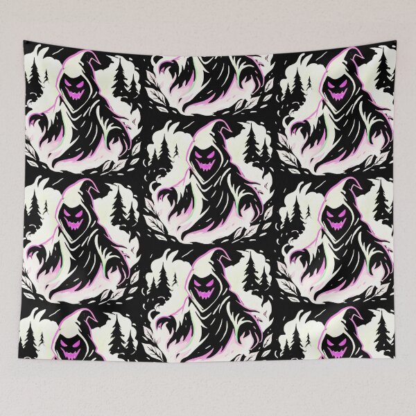 Item preview, Phantom Hollow Ghost Forest Nature Adventure Design designed and sold by DervoTeck2767.
