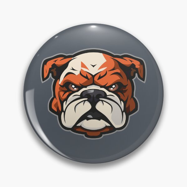 Item preview, Angry Bulldog – Fierce Tough Dog Mascot Design designed and sold by MerlinWear.
