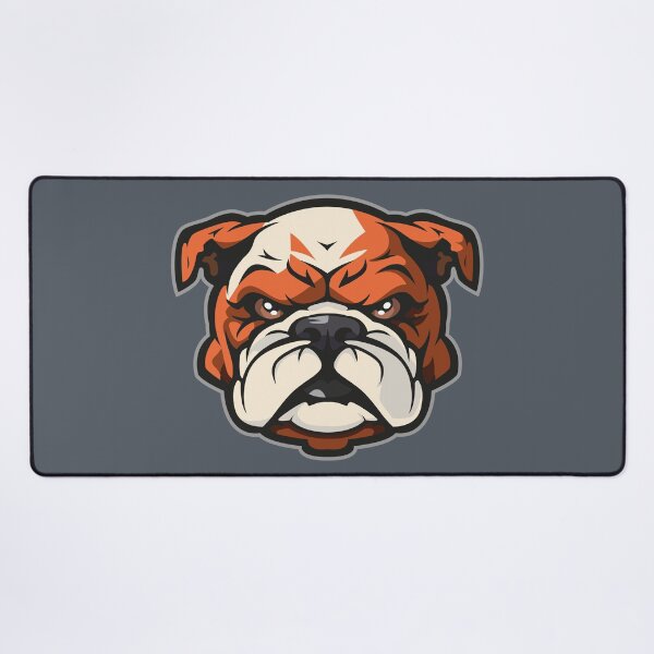Item preview, Angry Bulldog – Fierce Tough Dog Mascot Design designed and sold by MerlinWear.