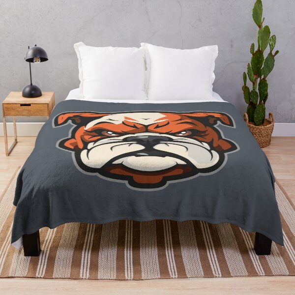 Item preview, Angry Bulldog – Fierce Tough Dog Mascot Design designed and sold by MerlinWear.