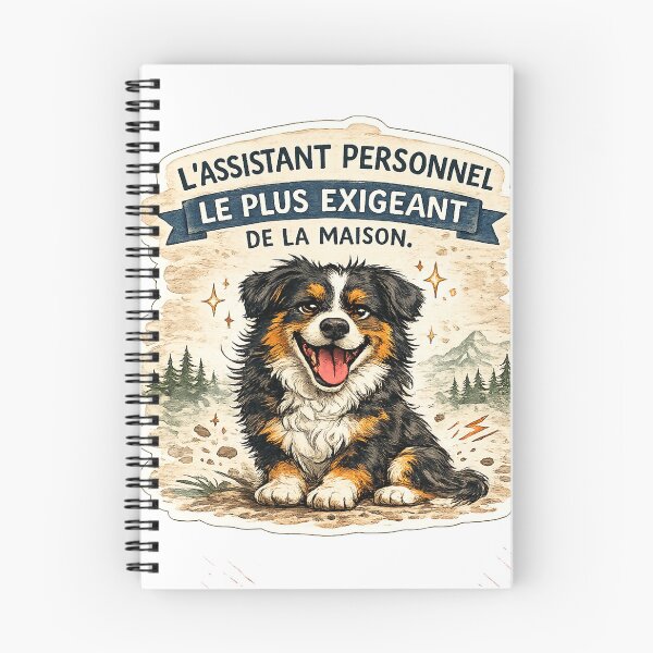 Item preview, Funny Australian Shepherd Owner Humor / Personal Assistant Aussie designed and sold by Va Comprendre.